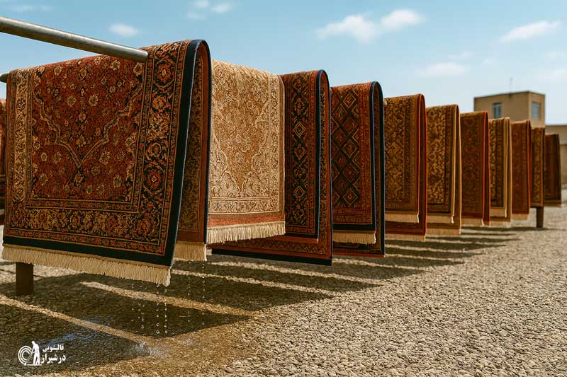 شستشوی انواع فرش و موکت در شیراز